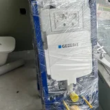 Инсталляция Geberit — toilet tissue, water bottle, paper towel (photo 1)