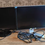 Два монитора — monitor, desktop computer, screen (photo 1)