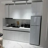 Квартира 1+1, 40 кв.м — microwave, dishwasher, medicine chest (photo 3)