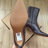 Topshop Tiggy бордовые кожаные сапоги — Loafer (photo 3)