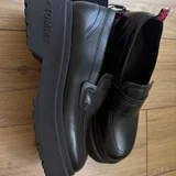 Public Desire чёрные туфли на шнуровке — holster, knee pad (photo 4)