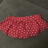 Бархатное платье — miniskirt, apron, velvet (photo 2)