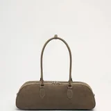 Сумка-багет из натуральной замши BEERSISTER — purse, mailbag, shopping basket (photo 4)