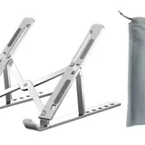 Подставка для ноутбука складная алюминиевая — guillotine, hook, stretcher (photo 1)