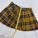 Юбка Bershka плиссированная мини — swimming trunks, miniskirt (photo 5)