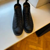 Ботинки Solovair Black Greasy 7 Eye Monkey Boot UK 8 — Loafer, shoe shop (photo 1)