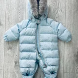 Зимний комбинезон на малыша до года — fur coat (photo 1)