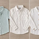 Рубашки для мальчика 6-7 лет — cardigan, pajama, sweatshirt (photo 2)