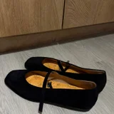 Велюровые балетки — sandal, clog (photo 3)