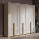 Спальный гарнитур Asia (кровать, шкаф, комод, тумбы, зеркало) — wardrobe (photo 5)
