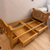 Кроватка детская с ящиками — crate, folding chair (photo 1)