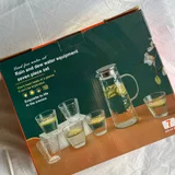 Набор из 4 стаканов (с дефектом на одном) — perfume, water jug, beaker (photo 1)