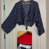 Рубашка черная M — stole, poncho, birdhouse (photo 3)
