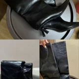 Сапоги Zara 38 — Loafer, punching bag (photo 1)