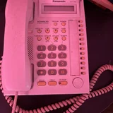 Телефон Panasonic Advanced Hybrid System — dial telephone, remote control, oscilloscope (photo 1)