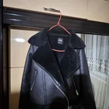 Дубленка Zara — cloak, backpack (photo 1)