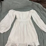 Юбка Zara голубая шелковая (photo 7)