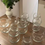 Набор колбочек-вазочек / подсвечников, 16 штук — beaker, vase (photo 1)