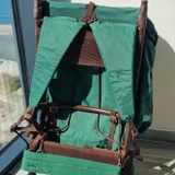 Винтажный рамковый рюкзак Bergans 70л — stretcher, jinrikisha, backpack (photo 3)