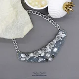 Колье Silver Rose ручной работы — necklace, chain (photo 3)