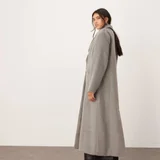 Пальто ASOS DESIGN бордовое — cloak, trench coat, abaya (photo 5)