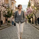 Тренч MAGNIFIQUE NYC — jean, suit (photo 2)