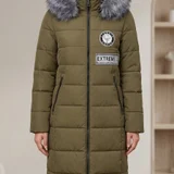 Лыжный костюм с курткой, брюками, перчатками и очками — fur coat, bulletproof vest (photo 2)