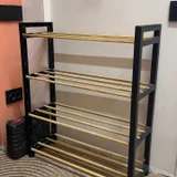 Обувница черно-белая — plate rack, turnstile (photo 5)