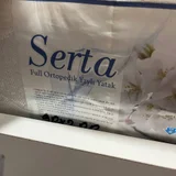 Односпальная деревянная кровать с матрасом Serta — packet, plastic bag (photo 3)