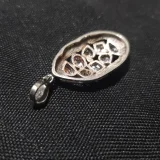 Винтажная серебряная подвеска — buckle, hair slide (photo 2)