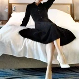 Велюровое платье Reserved — hoopskirt, miniskirt, overskirt (photo 1)