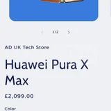 Мобильный телефон HUAWEI — envelope, analog clock, web site (photo 2)