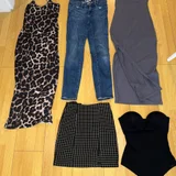 Одежда размера S (комплект от 2 вещей) — jean, apron, stole (photo 3)