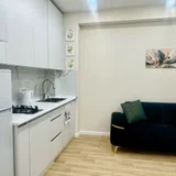 Квартира 1+1, 50 кв.м, ул. Абусеридзе 21, Arcon — microwave, studio couch (photo 1)