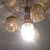 Комплект антикварных хрустальных светильников (photo 3)