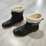 Резиновые сапоги с теплыми вкладышами, размер 41-42 — clog, Loafer, neck brace (photo 1)