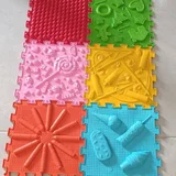 Массажные ортопедические коврики-пазлы (пара из 2 шт.) — wallet, packet (photo 3)