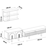 Тумба для гостиной — plate rack, stretcher (photo 2)