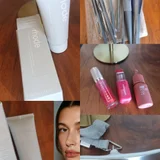 Корзина для хранения с крышкой — hair spray, lotion, lipstick (photo 2)