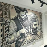 Оборудование для барбершопа (кресла, мойка, полки и др.) — comic book (photo 4)
