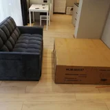 Новый диван в упаковке — carton, crate (photo 1)
