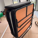 Раскладушка с матрасом б/у — toaster (photo 1)