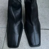 Ботильоны ZARA, натуральная кожа, 37 размер — Loafer, jean (photo 4)