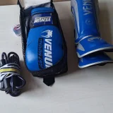 Защита и перчатки для Муай тай/бокса — knee pad, bobsled (photo 1)