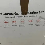 Игровой монитор Xiaomi Mi Curved Gaming Monitor 34" (photo 4)