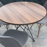 Стол и 3 стула — folding chair, dining table (photo 3)