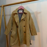 Осенний тренч Zara для девочки 7 лет 122 см — trench coat (photo 1)