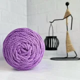 Полиэфирный шнур с сердечником 5мм 200м фиолетовый — coil (photo 2)