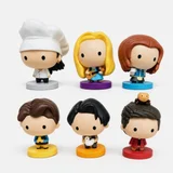 Коллекционные фигурки Друзья, набор 6 штук — piggy bank, soap dispenser (photo 2)
