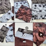Женские спортивные шорты велосипедки — swimming trunks, bow tie (photo 3)